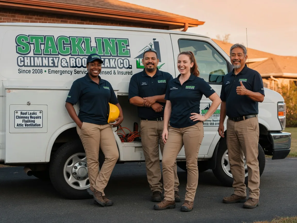 Chimney flashing repair company in Loranger, LA